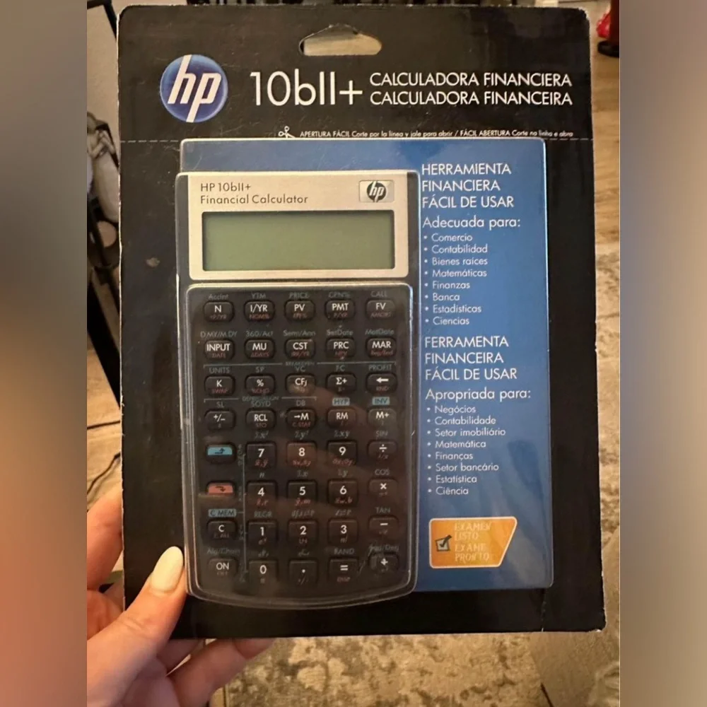 HP 10bII+ Financial Calculator